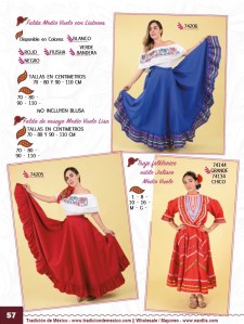 Tradicion de Mexico Vol 21 Ropa Bordada Trajes de Charro Catalogo Nantlis Page 57