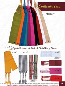 Tradicion de Mexico Vol 21 Ropa Bordada Trajes de Charro Catalogo Nantlis Page 75