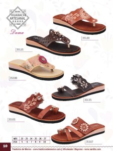 Tradicion de Mexico Vol 22 Zapatos Artesanales Huaraches Cintos Cartera Nantlis Pag 10