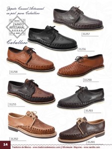 Tradicion de Mexico Vol 22 Zapatos Artesanales Huaraches Cintos Cartera Nantlis Pag 14