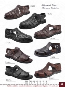 Tradicion de Mexico Vol 22 Zapatos Artesanales Huaraches Cintos Cartera Nantlis Pag 17