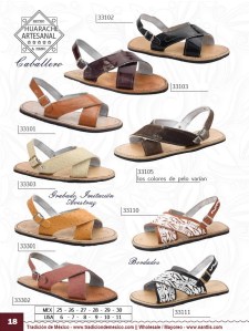 Tradicion de Mexico Vol 22 Zapatos Artesanales Huaraches Cintos Cartera Nantlis Pag 18