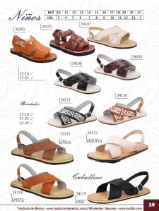 Tradicion de Mexico Vol 22 Zapatos Artesanales Huaraches Cintos Cartera Nantlis Pag 19