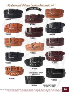 Tradicion de Mexico Vol 22 Zapatos Artesanales Huaraches Cintos Cartera Nantlis Pag 26