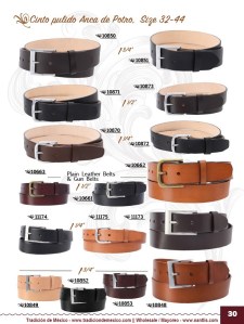 Tradicion de Mexico Vol 22 Zapatos Artesanales Huaraches Cintos Cartera Nantlis Pag 30