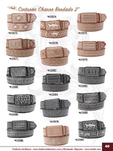 Tradicion de Mexico Vol 22 Zapatos Artesanales Huaraches Cintos Cartera Nantlis Pag 40