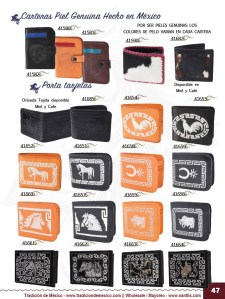 Tradicion de Mexico Vol 22 Zapatos Artesanales Huaraches Cintos Cartera Nantlis Pag 47