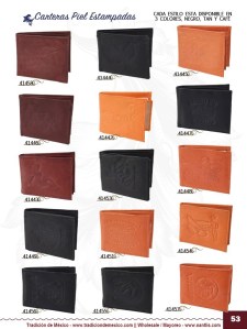 Tradicion de Mexico Vol 22 Zapatos Artesanales Huaraches Cintos Cartera Nantlis Pag 53