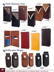 Tradicion de Mexico Vol 22 Zapatos Artesanales Huaraches Cintos Cartera Nantlis Pag 55