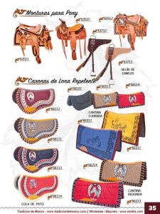 Tradicion de Mexico Vol 23 Accesorios para Charros y Caballos Nantlis page 35