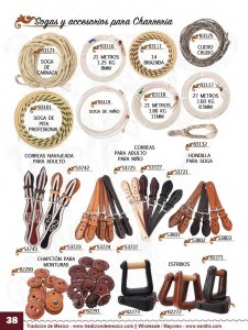 Tradicion de Mexico Vol 23 Accesorios para Charros y Caballos Nantlis page 38