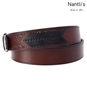 TM-10164 detalle de lado Cinto Vaquero Charro de Vestir Mayoreo Wholesale Western Charro casual Belt Nantlis Tradicion de Mexico