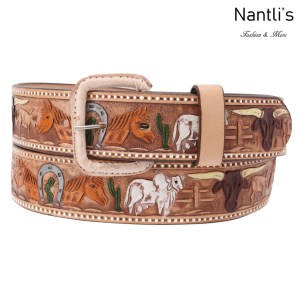 TM-10815 Cinto Vaquero Charro de Vestir Mayoreo Wholesale Western Charro casual Belt Nantlis Tradicion de Mexico
