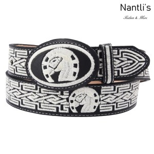 TM-13126 Cinto Vaquero Charro de Vestir Mayoreo Wholesale Western Charro casual Belt Nantlis Tradicion de Mexico