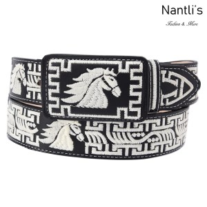 TM-13130 Cinto Vaquero Charro de Vestir Mayoreo Wholesale Western Charro casual Belt Nantlis Tradicion de Mexico