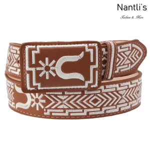 TM-13134 Cinto Vaquero Charro de Vestir Mayoreo Wholesale Western Charro casual Belt Nantlis Tradicion de Mexico