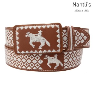 TM-13136 Cinto Vaquero Charro de Vestir Mayoreo Wholesale Western Charro casual Belt Nantlis Tradicion de Mexico