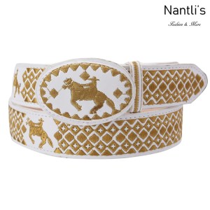 TM-13156 Cinto Vaquero Charro de Vestir Mayoreo Wholesale Western Charro casual Belt Nantlis Tradicion de Mexico