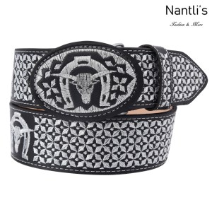 TM-13171 Cinto Vaquero Charro de Vestir Mayoreo Wholesale Western Charro casual Belt Nantlis Tradicion de Mexico