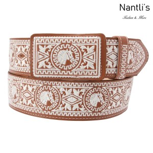 TM-13173 Cinto Vaquero Charro de Vestir Mayoreo Wholesale Western Charro casual Belt Nantlis Tradicion de Mexico