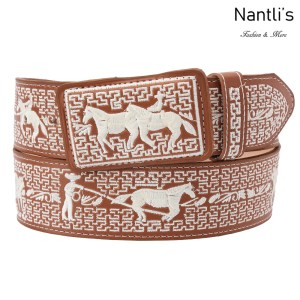 TM-13174 Cinto Vaquero Charro de Vestir Mayoreo Wholesale Western Charro casual Belt Nantlis Tradicion de Mexico