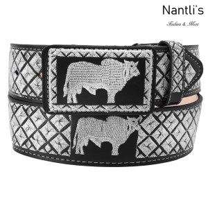 TM-13197 Cinto Vaquero Charro de Vestir Mayoreo Wholesale Western Charro casual Belt Nantlis Tradicion de Mexico