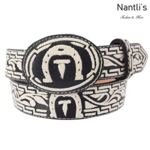 TM-13210 Cinto Vaquero Charro de Vestir Mayoreo Wholesale Western Charro casual Belt Nantlis Tradicion de Mexico