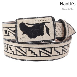 TM-13212 Cinto Vaquero Charro de Vestir Mayoreo Wholesale Western Charro casual Belt Nantlis Tradicion de Mexico