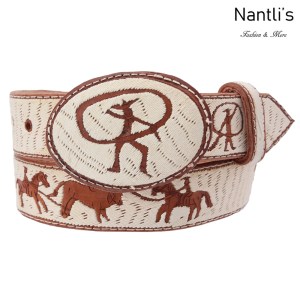 TM-13216 Cinto Vaquero Charro de Vestir Mayoreo Wholesale Western Charro casual Belt Nantlis Tradicion de Mexico