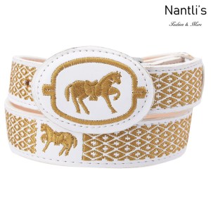 TM-15125 Cinto Vaquero Charro de nino Mayoreo Wholesale Western Charro casual kids Belt Nantlis Tradicion de Mexico