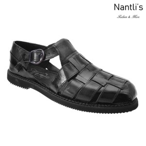 TM-31205 Huaraches de vestir Mexicanos de Hombre Mayoreo wholesale handmade mens Mexican Sandals Nantlis Tradicion de Mexico