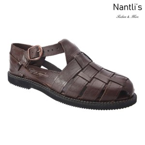 TM-31206 Huaraches de vestir Mexicanos de Hombre Mayoreo wholesale handmade mens Mexican Sandals Nantlis Tradicion de Mexico