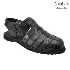 TM-31207 Huaraches de vestir Mexicanos de Hombre Mayoreo wholesale handmade mens Mexican Sandals Nantlis Tradicion de Mexico