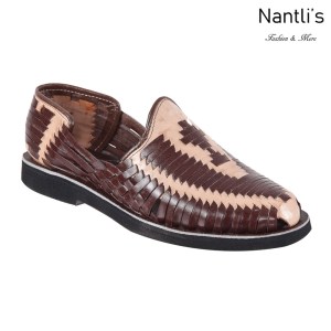 TM-31264 Zapatos Tejidos Mexicanos de hombres Huaraches Mayoreo wholesale mens Mexican handwoven shoes Nantlis Tradicion de Mexico
