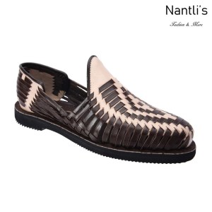 TM-31265 Zapatos Tejidos Mexicanos de hombres Huaraches Mayoreo wholesale mens Mexican handwoven shoes Nantlis Tradicion de Mexico