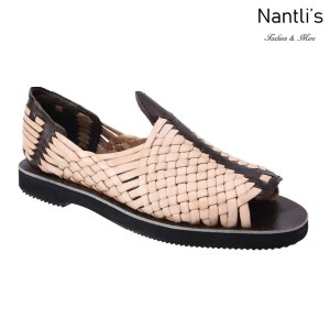 TM-31267 Huaraches rancheros Mexicanos de Hombre Mayoreo wholesale mens Mexican handwoven Sandals Nantlis Tradicion de Mexico