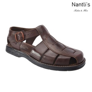 TM-31274 Huaraches de vestir Mexicanos de Hombre Mayoreo wholesale handmade mens Mexican Sandals Nantlis Tradicion de Mexico