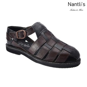 TM-31303 Huaraches de vestir Mexicanos de Hombre Mayoreo wholesale handmade mens Mexican Sandals Nantlis Tradicion de Mexico