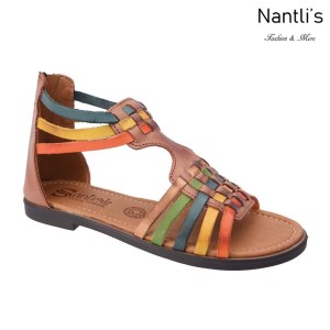 TM-35197 Multi Huaraches Mexicanos de Mujer Mayoreo Wholesale Womens Mexican Sandals Nantlis Tradicion de Mexico