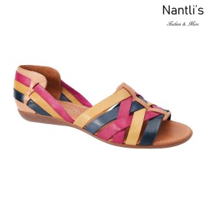 TM-35232 Huaraches Mexicanos de Mujer Mayoreo Wholesale Womens Mexican Sandals Nantlis Tradicion de Mexico