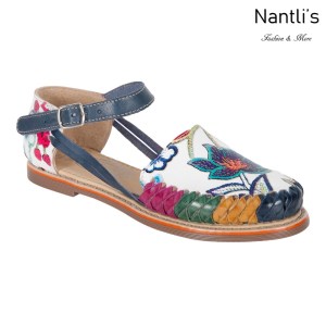 TM-35241 Multi zapatos Mexicanos de Mujer huaraches Mayoreo Wholesale Womens Mexican shoes Nantlis Tradicion de Mexico
