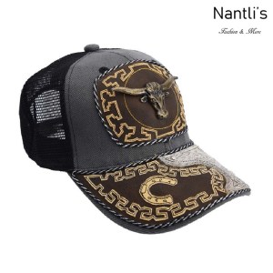 gorras vaqueras mayoreo TM-71065 Gorra Charra Traditional Mexican cowboy Cap Nantlis Tradicion de Mexico