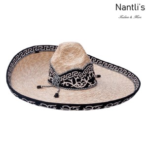 sombreros charros mayoreo TM-71123 Sombrero Charro de paja Galoneado fine charro hat Nantlis Tradicion de Mexico
