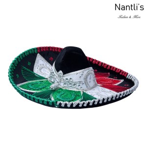sombreros charros mayoreo TM-71156 Tricolor Sombrero Charro Nantlis Tradicion de Mexico