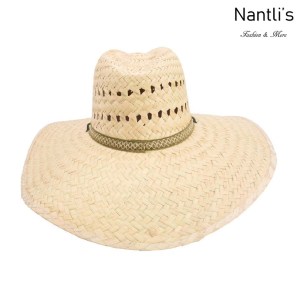 sombreros de paja mayoreo TM-71184 Sombrero de palma palm leaf hat Nantlis Tradicion de Mexico