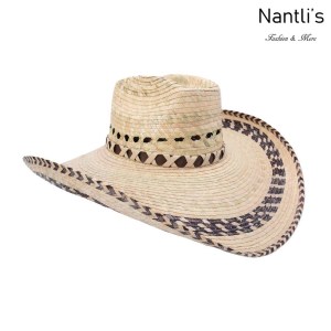 sombreros de paja mayoreo TM-71187 Sombrero de palma palm leaf hat Nantlis Tradicion de Mexico