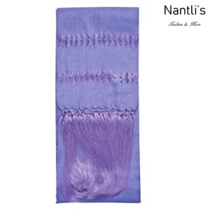TM-75111-G light purple Rebozo mayoreo wholesale Mexicano Mexican Shawl 78x24 Nantlis Tradicion de Mexico