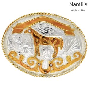 TM-20159 Hebilla de alpaca con pedreria Mayoreo Wholesale mexican western belt buckle with rhinestones Nantlis Tradicion de Mexico