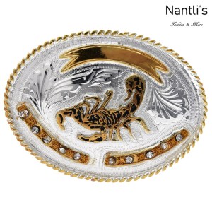 TM-20238 Hebilla de alpaca con pedreria Mayoreo Wholesale mexican western belt buckle with rhinestones Nantlis Tradicion de Mexico