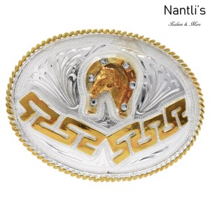 TM-20239 Hebilla de alpaca con pedreria Mayoreo Wholesale mexican western belt buckle with rhinestones Nantlis Tradicion de Mexico